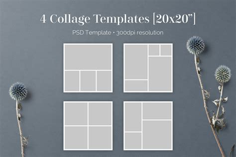 Wall Collage Template